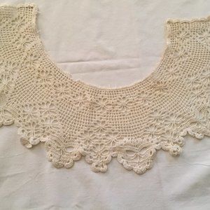 Classic Crochet  Ladies Collar